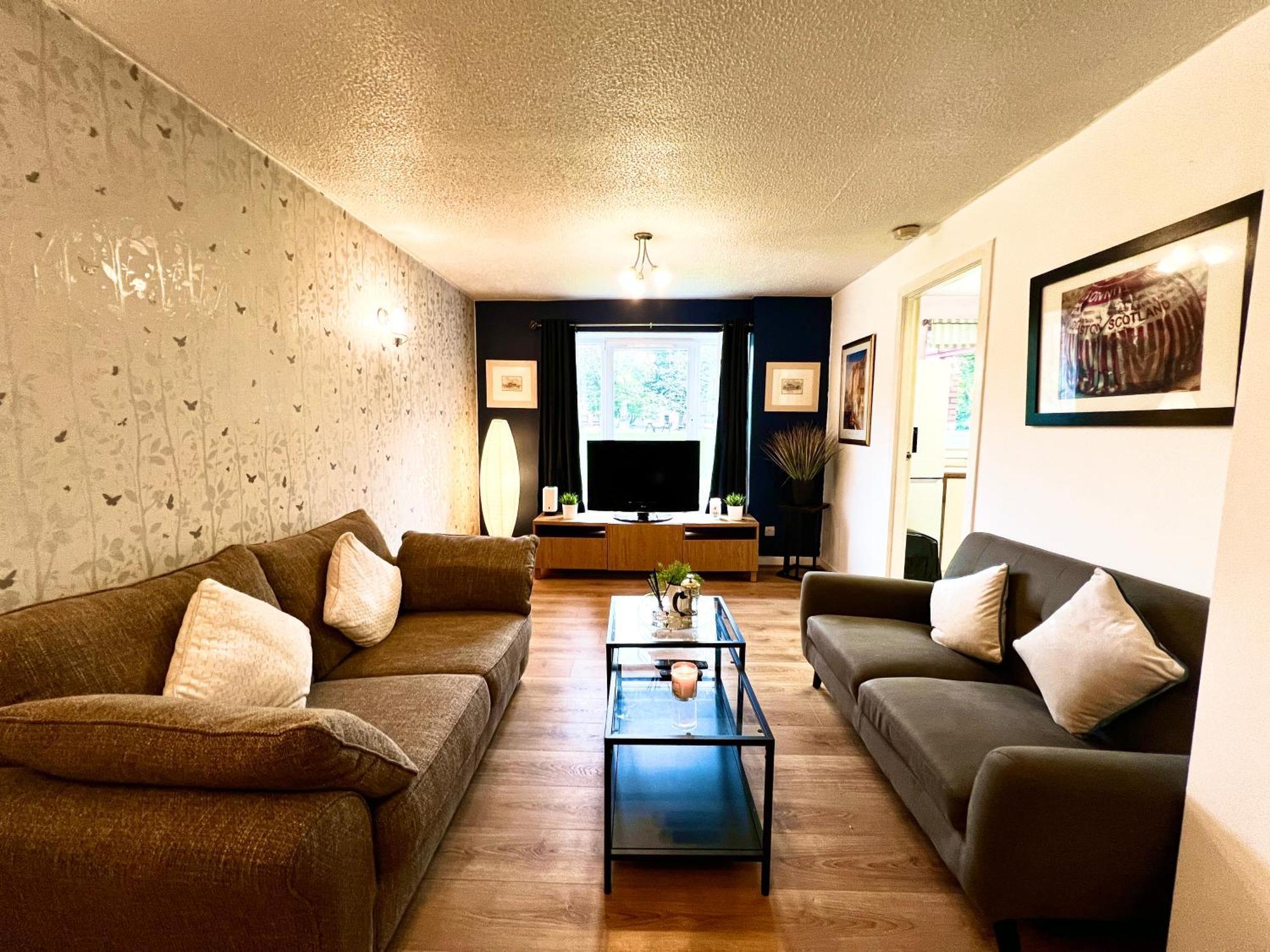 Ground Floor Flat With Free Parking & Wifi Lejlighed Glasgow Eksteriør billede