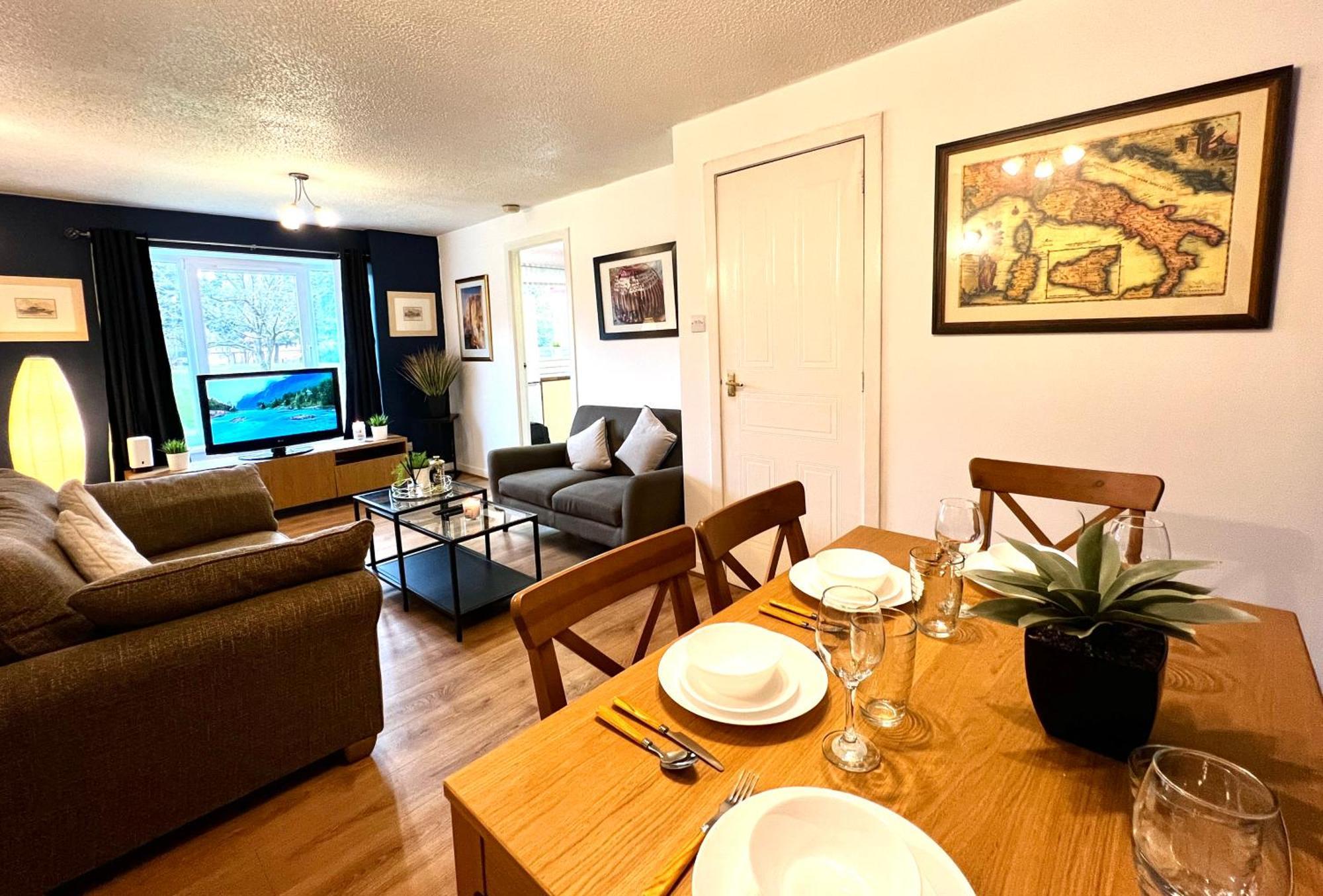 Ground Floor Flat With Free Parking & Wifi Lejlighed Glasgow Eksteriør billede