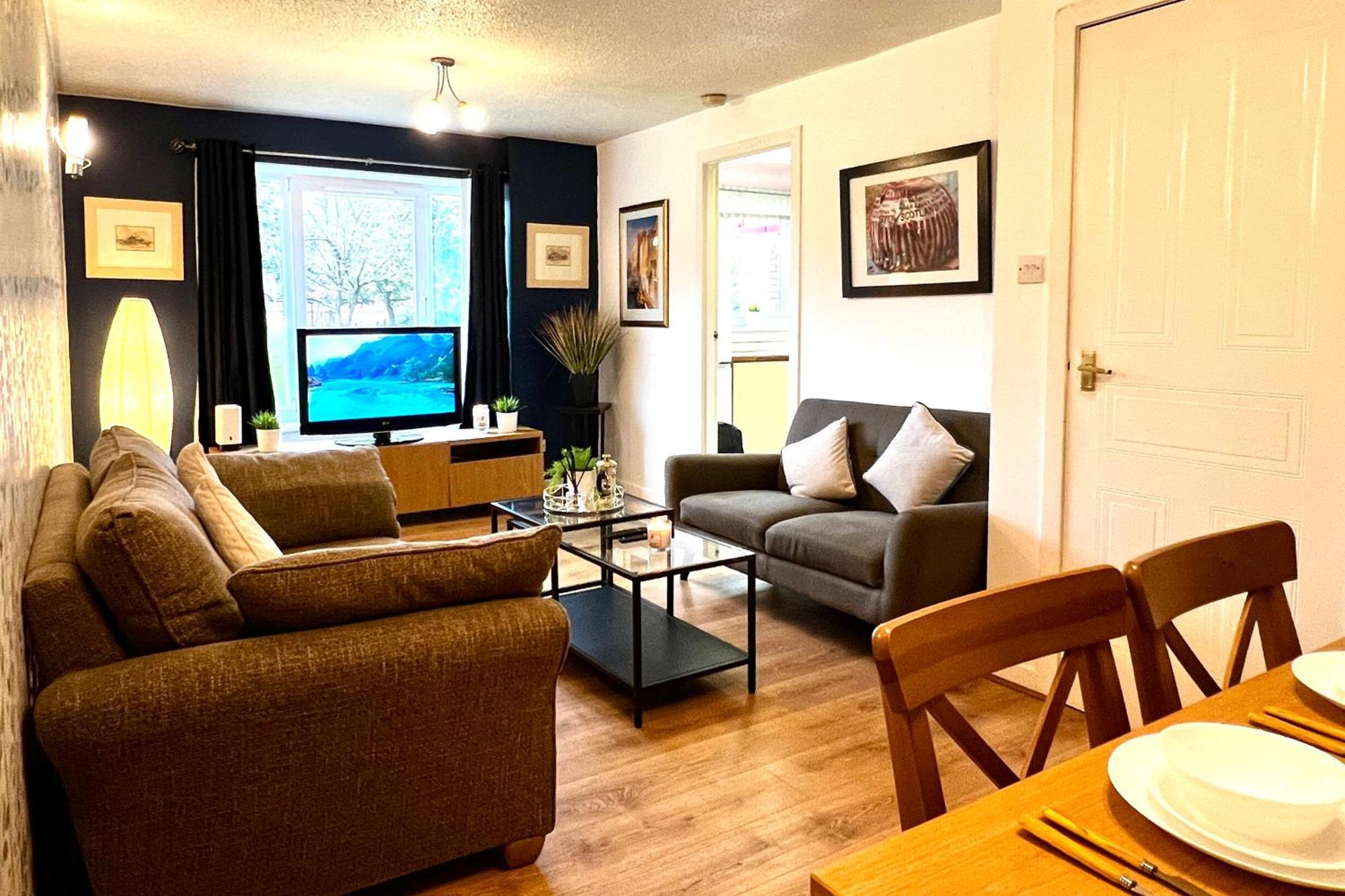 Ground Floor Flat With Free Parking & Wifi Lejlighed Glasgow Eksteriør billede