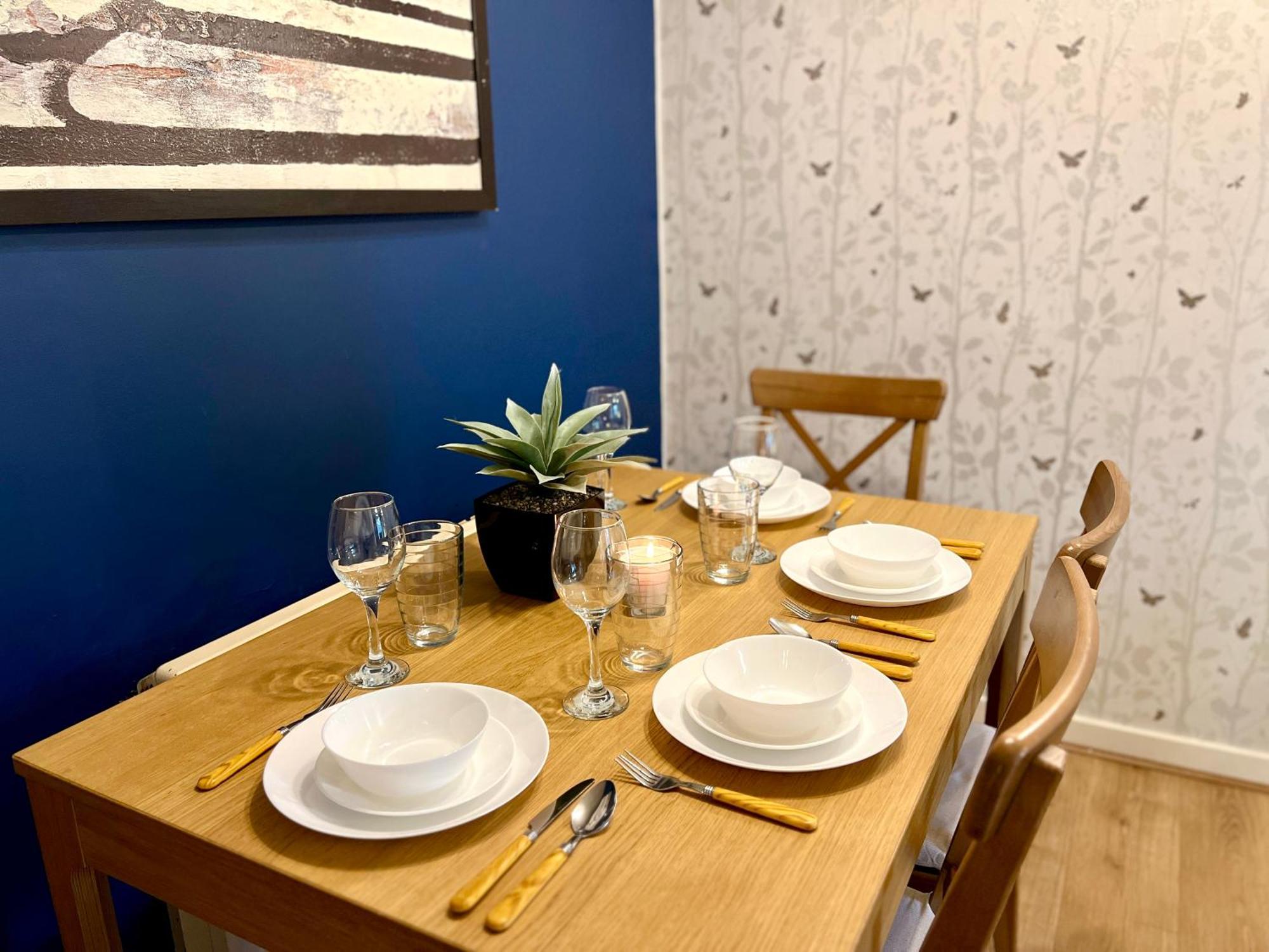 Ground Floor Flat With Free Parking & Wifi Lejlighed Glasgow Eksteriør billede