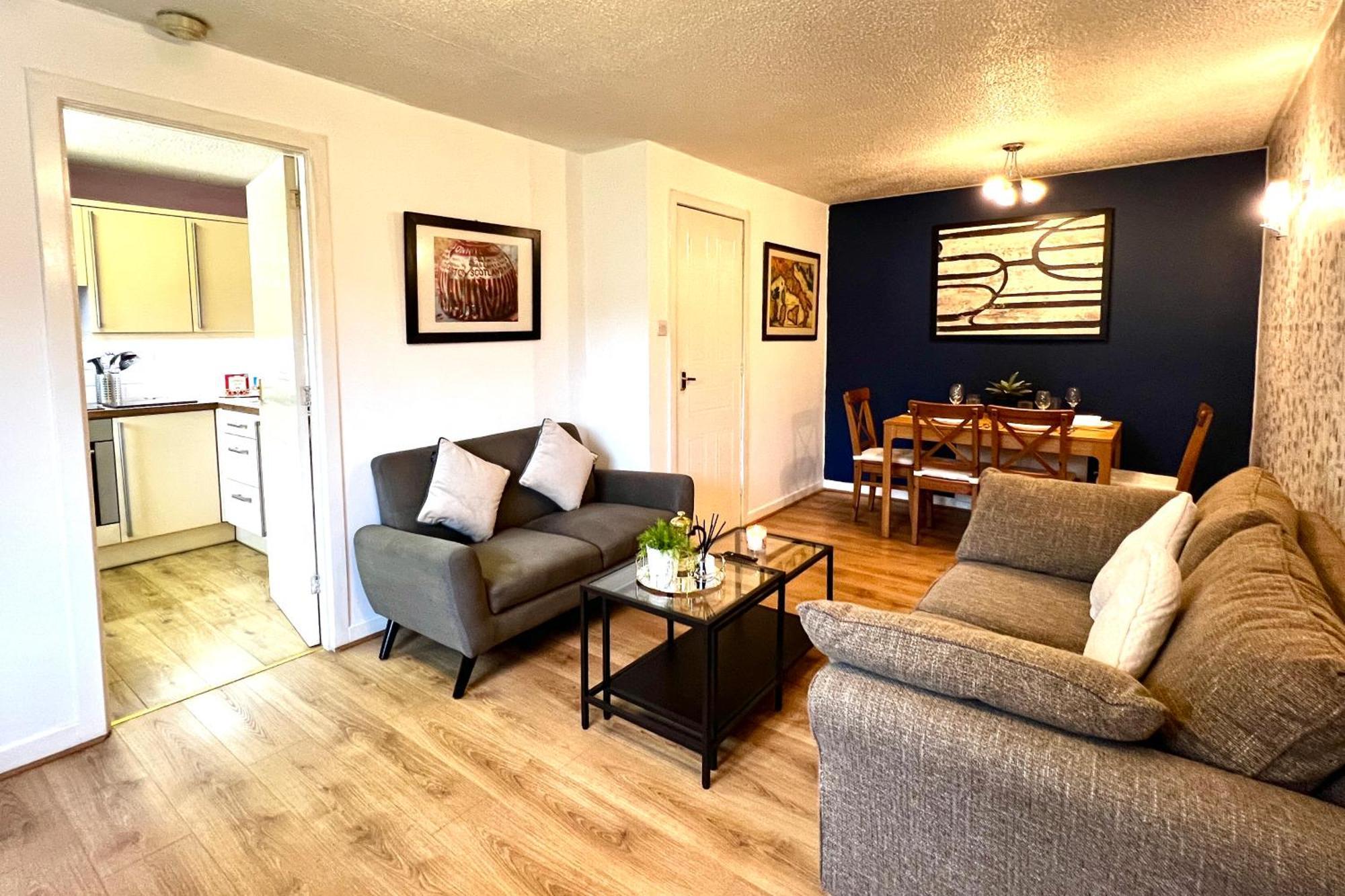 Ground Floor Flat With Free Parking & Wifi Lejlighed Glasgow Eksteriør billede