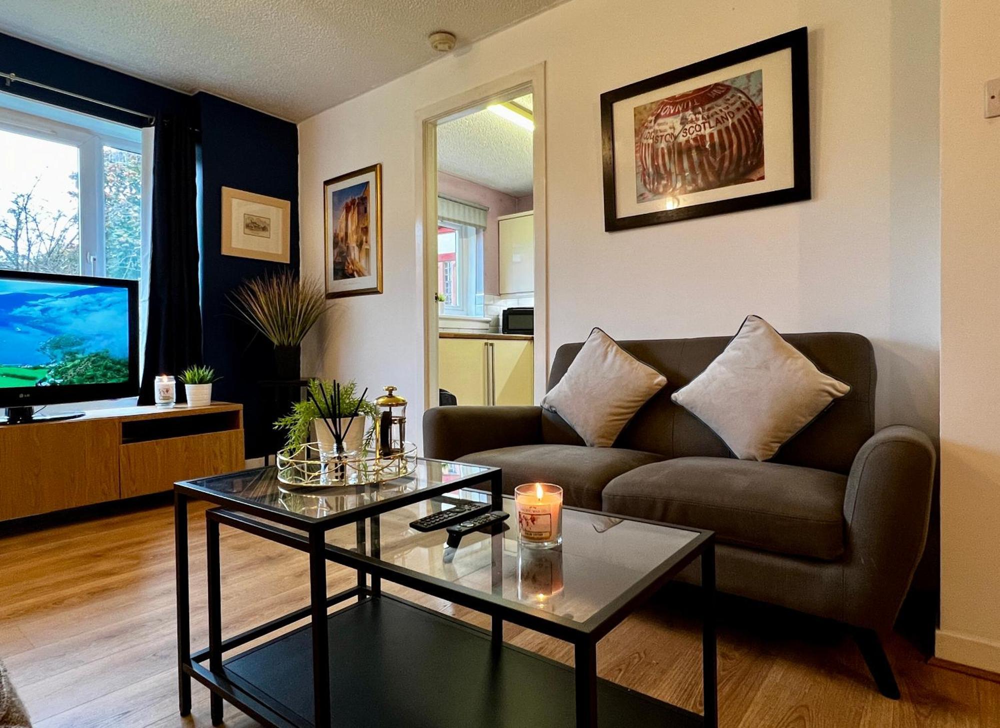 Ground Floor Flat With Free Parking & Wifi Lejlighed Glasgow Eksteriør billede